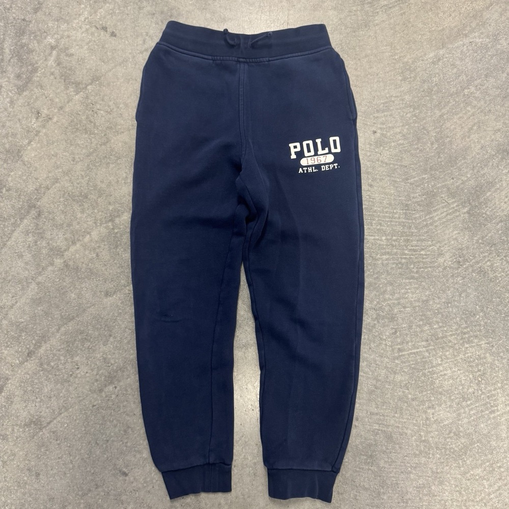 Polo Ralph Lauren Youth Medium Joggers Boys SZ 10-12 Preppy Sweatpants